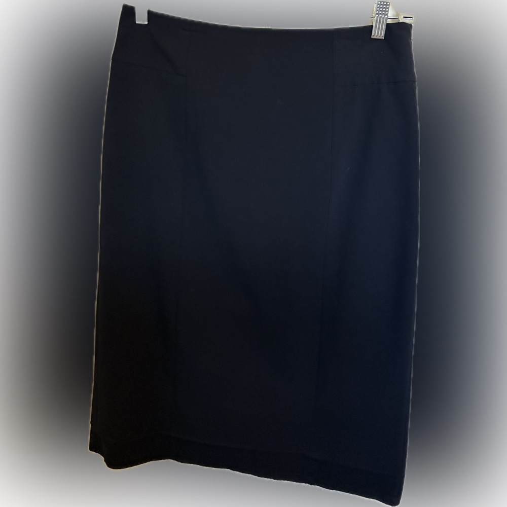 White House Black Market Classic Black Pencil Skirt